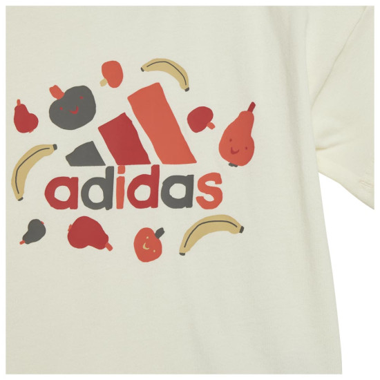 Adidas Βρεφικό σετ Essentials Allover Print Tee Set